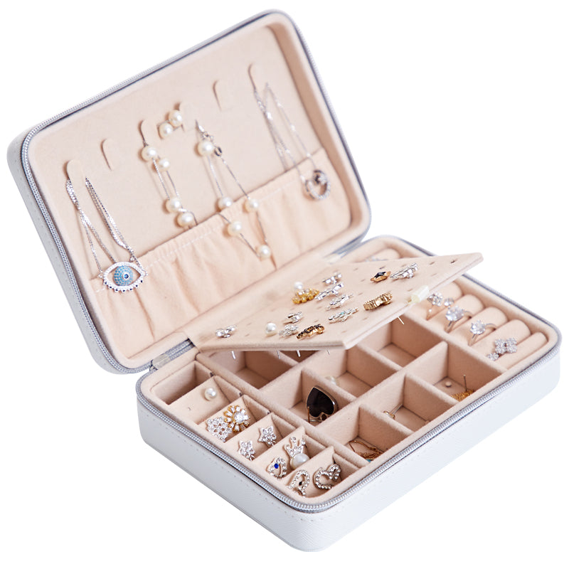 Multifunctional Jewelry Storage Box For Earrings, Earrings, Rings Image