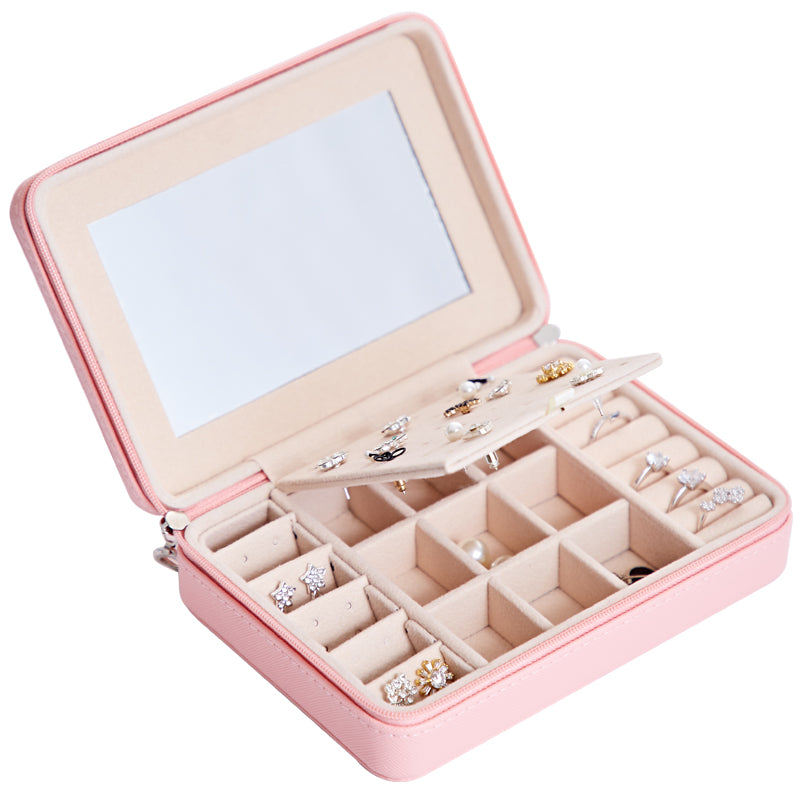 Multifunctional Jewelry Storage Box For Earrings, Earrings, Rings Image