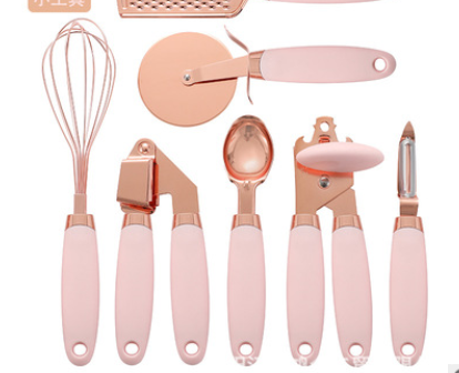 Kitchen Household Peeler Gadget Copper Plating Set Image