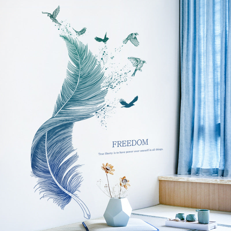 Bedroom Decoration Wall Light Luxury Wall Stickers Wall Stickers Image