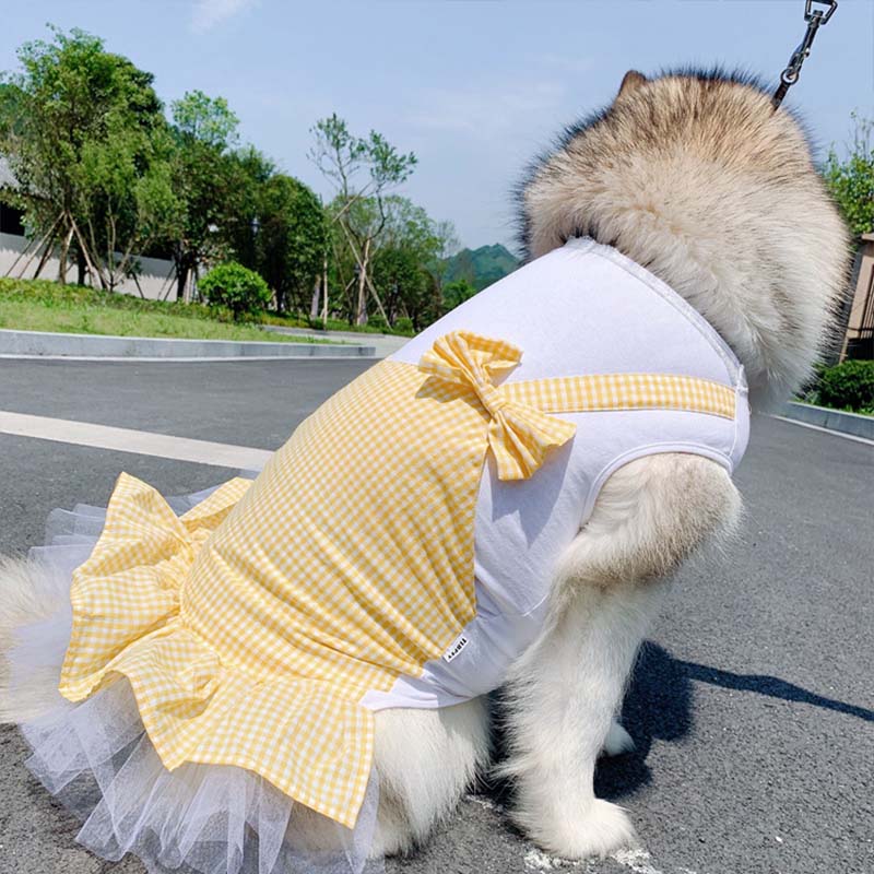 Dog Clothes Princess Dog Costume Labrador Golden Retriever Big Dog Clothes Image