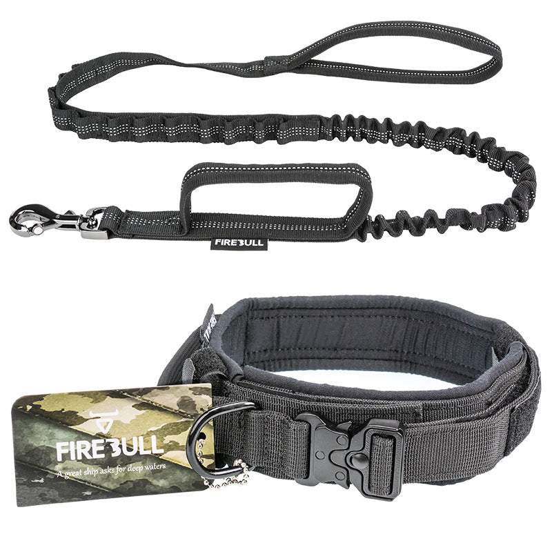 Pet tactical collar leash Image