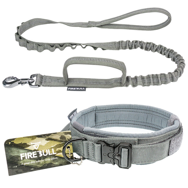 Pet tactical collar leash Image