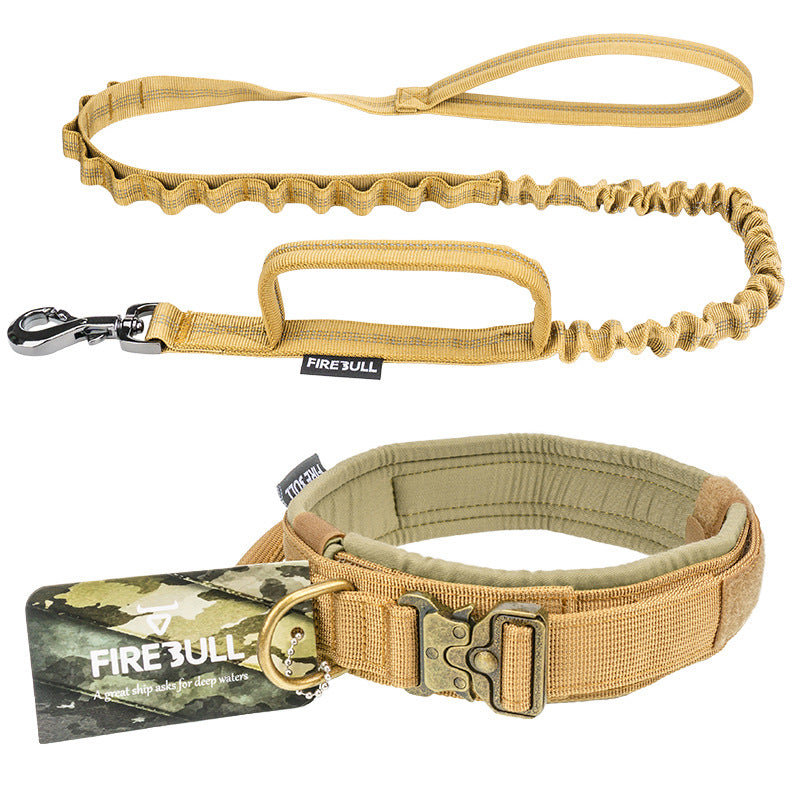 Pet tactical collar leash Image