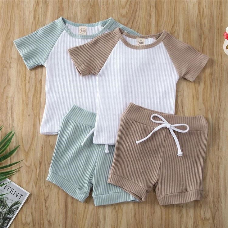 Shirt Shorts 2pcs For Baby Clothes Boy Kids Boys Clothing Image