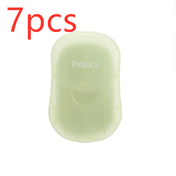 New Convenient Boxed Disposable Mini Soap Tablets For Travel Use Image