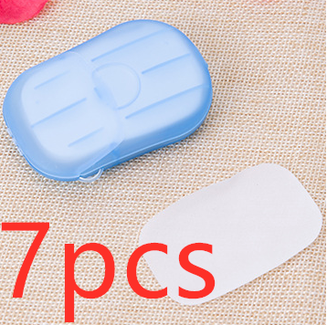 New Convenient Boxed Disposable Mini Soap Tablets For Travel Use Image