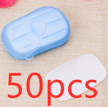 New Convenient Boxed Disposable Mini Soap Tablets For Travel Use Image