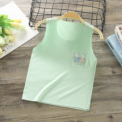 Modal Children's Vest Boneless Camisole Bottoming Shirt