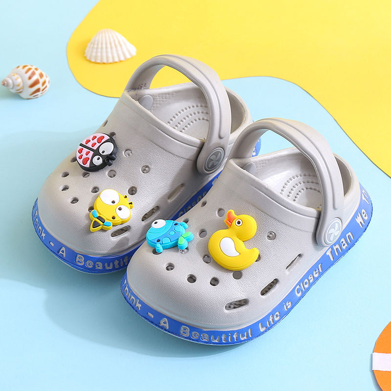 Kids Slippers for Boys Girls Cartoon Shoes Summer Toddler Image