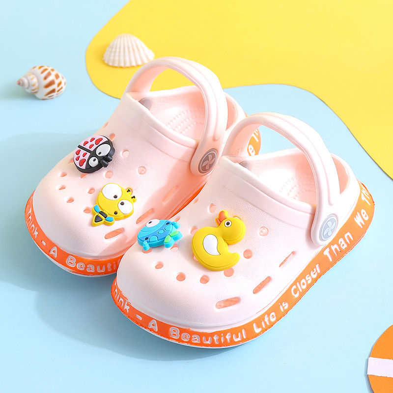 Kids Slippers for Boys Girls Cartoon Shoes Summer Toddler Image