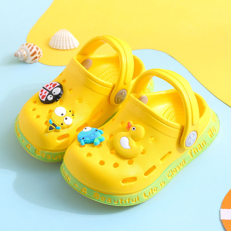 Kids Slippers for Boys Girls Cartoon Shoes Summer Toddler Image