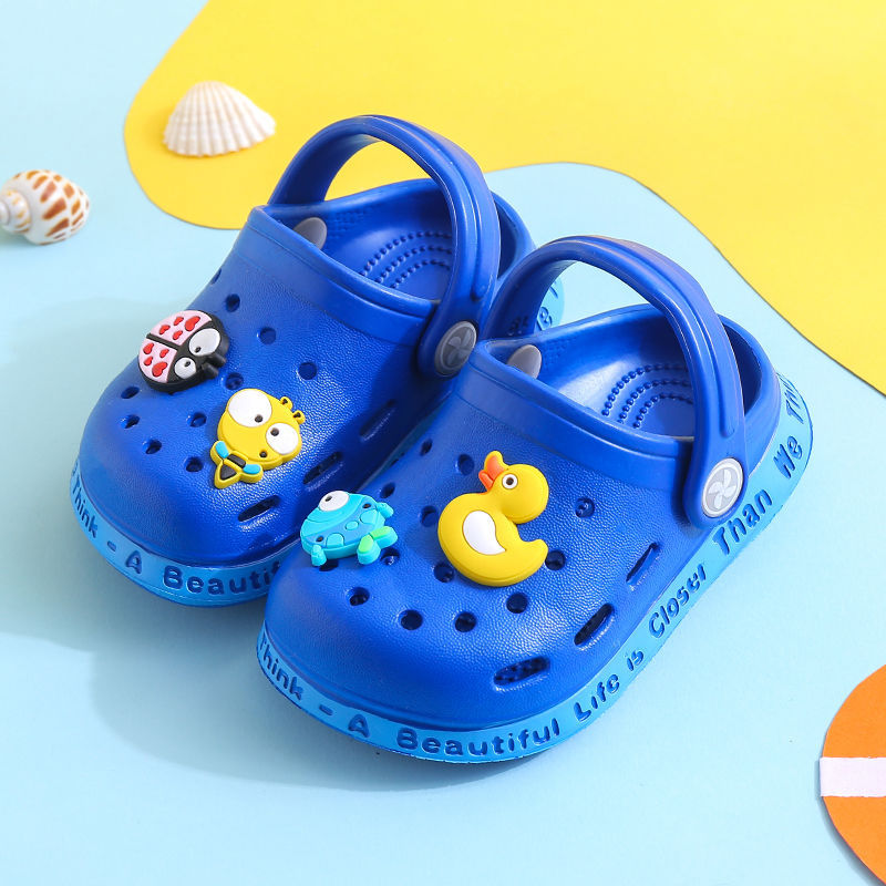 Kids Slippers for Boys Girls Cartoon Shoes Summer Toddler Image