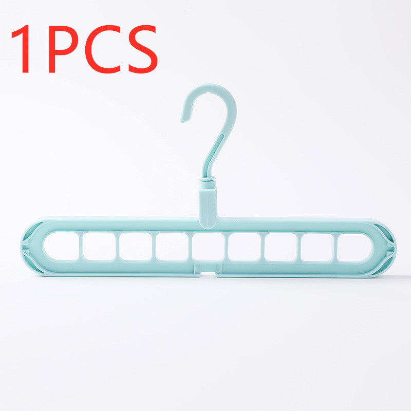 9-hole Clothes Hanger Organizer Space Saving Hanger Image