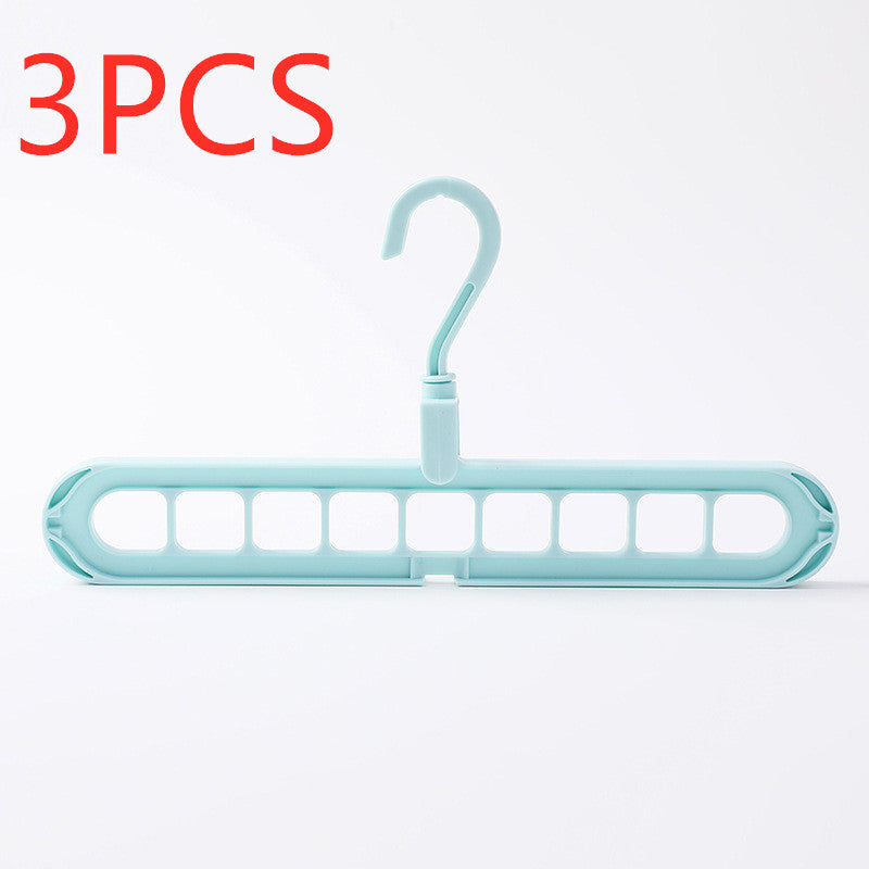 9-hole Clothes Hanger Organizer Space Saving Hanger Image