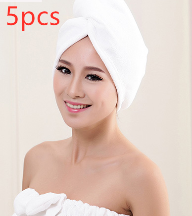 Women's Hair Dryer Cap, Absorbent Dry Hair Towel Image