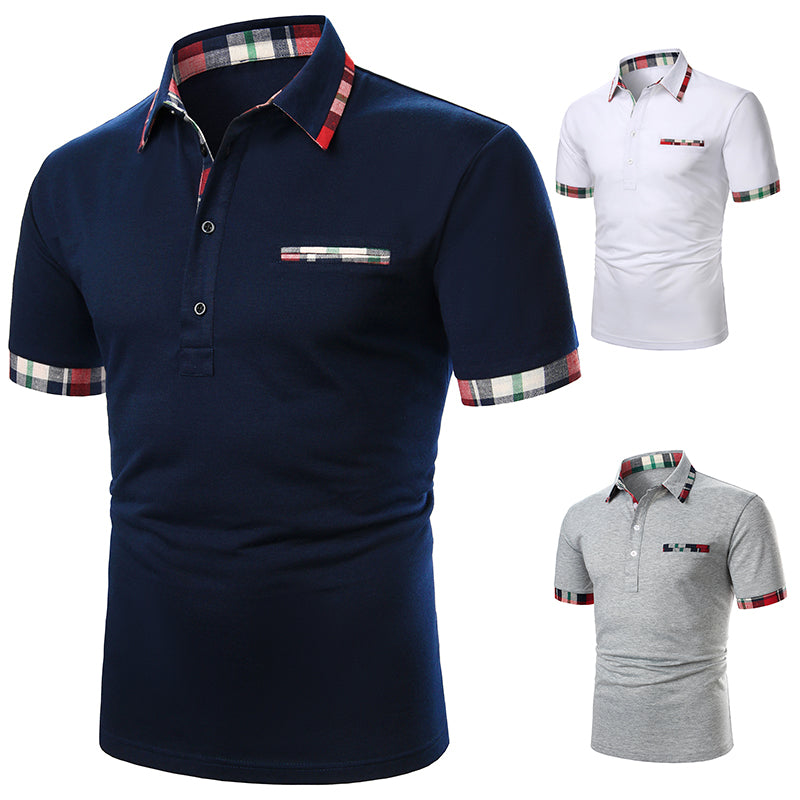 Men Polo Men Shirt Short Sleeve Polo Shirt Image