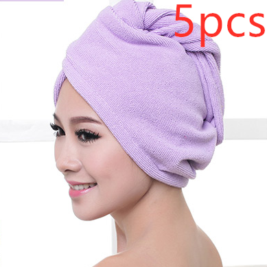 Women's Hair Dryer Cap, Absorbent Dry Hair Towel Image