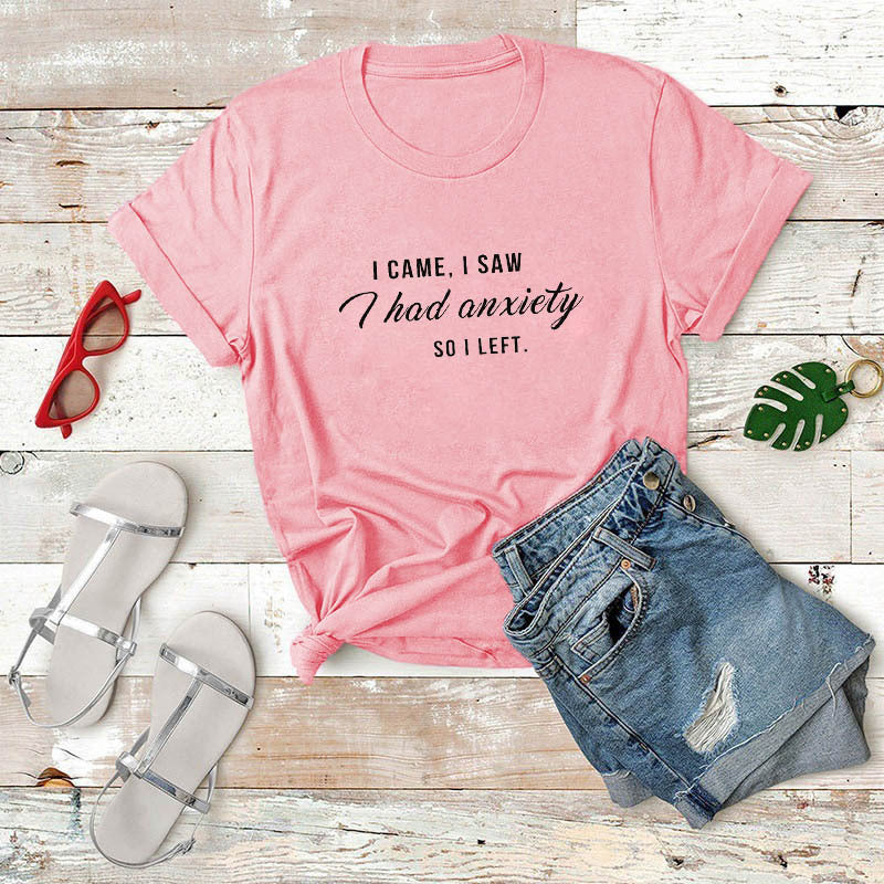 Women Graphic Slogan Tee Funny Shirts Clothing Gift Women T-shirts Image