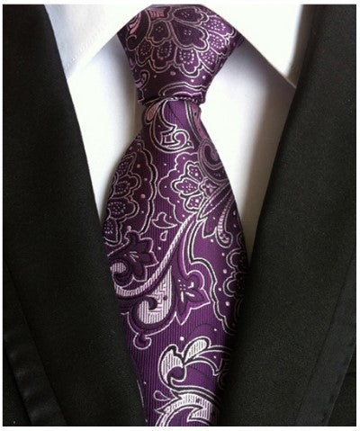 Men s Tie 8cm Business Gentleman British Formal Wear Image