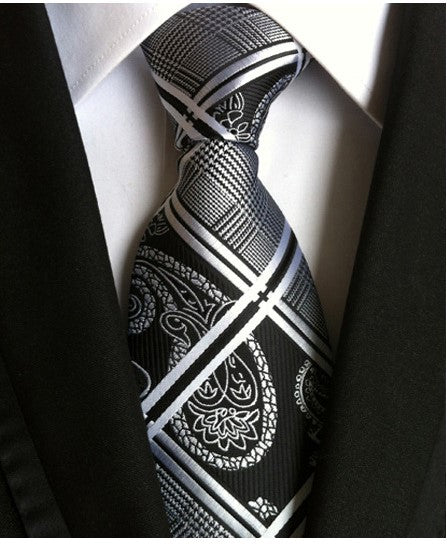 Men s Tie 8cm Business Gentleman British Formal Wear Image