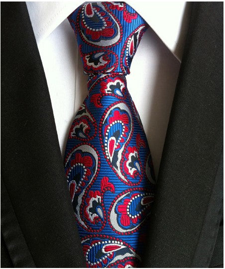 Men s Tie 8cm Business Gentleman British Formal Wear Image