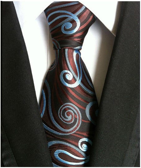 Men s Tie 8cm Business Gentleman British Formal Wear Image