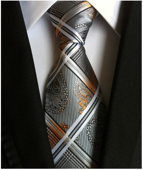 Men s Tie 8cm Business Gentleman British Formal Wear Image