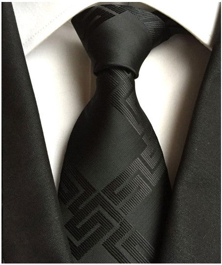 Men s Tie 8cm Business Gentleman British Formal Wear Image