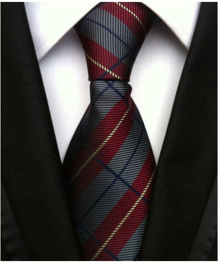 Men s Tie 8cm Business Gentleman British Formal Wear Image