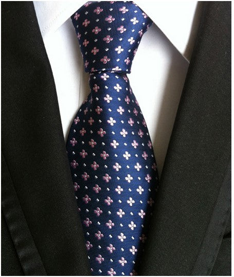 Men s Tie 8cm Business Gentleman British Formal Wear Image