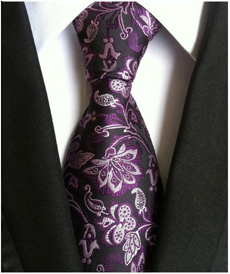 Men s Tie 8cm Business Gentleman British Formal Wear Image