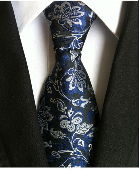 Men s Tie 8cm Business Gentleman British Formal Wear Image