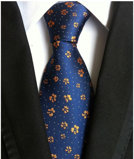 Men s Tie 8cm Business Gentleman British Formal Wear Image