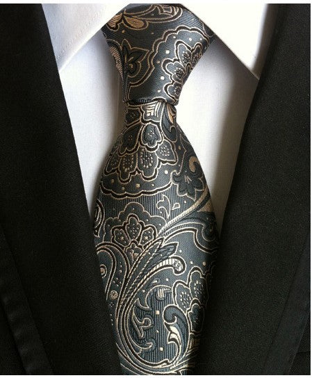 Men s Tie 8cm Business Gentleman British Formal Wear Image