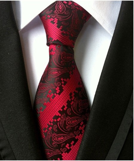 Men s Tie 8cm Business Gentleman British Formal Wear Image