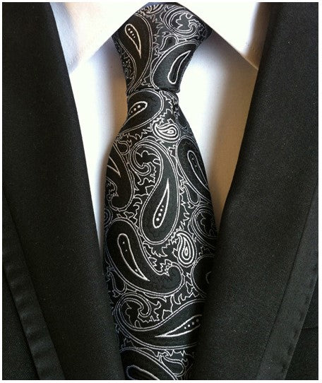 Men s Tie 8cm Business Gentleman British Formal Wear Image