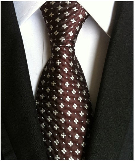 Men s Tie 8cm Business Gentleman British Formal Wear Image