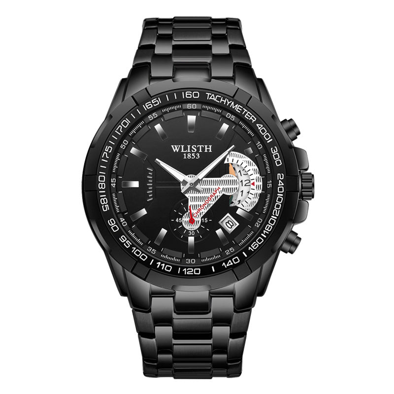 Quartz watch men''s watch waterproof sports watch men''s wristwatch Image