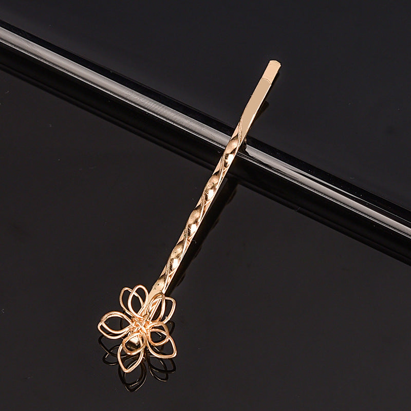 Hollow Word Clip Hair Accessories Paper Clip Hair Clip Image