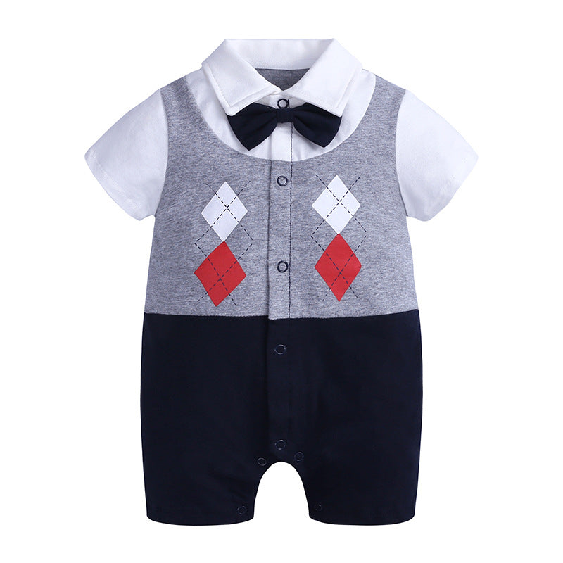 Baby Romper Gentleman Baby Jumpsuit Image