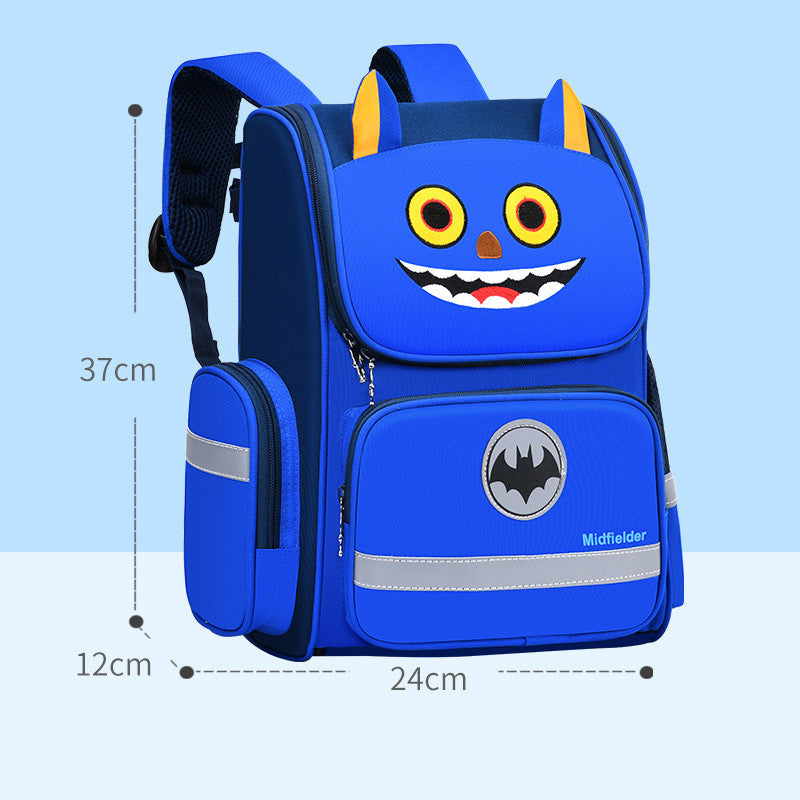 Childrens School Bags Primary School Students Grades 1 to 6 Printing Image