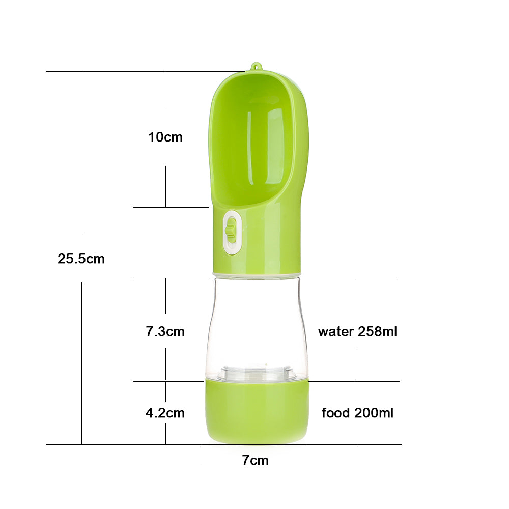 Pet Bottle Walking The Dog Out Kettle Dog Waterer Image