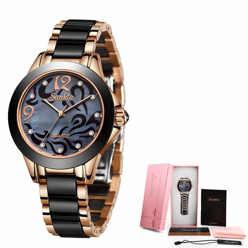 Ceramic Ladies Watches Exquisite High-end Watches Image