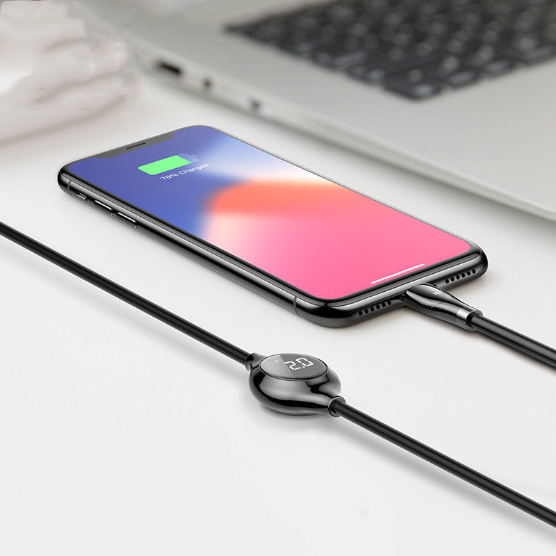 Compatible with Apple, Baseus Digital Display Power Cord Is Suitable For Apple Iphonex 8 Xs Mobile Phone Universal Data Charging Line Image