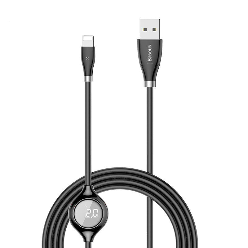 Compatible with Apple, Baseus Digital Display Power Cord Is Suitable For Apple Iphonex 8 Xs Mobile Phone Universal Data Charging Line Image