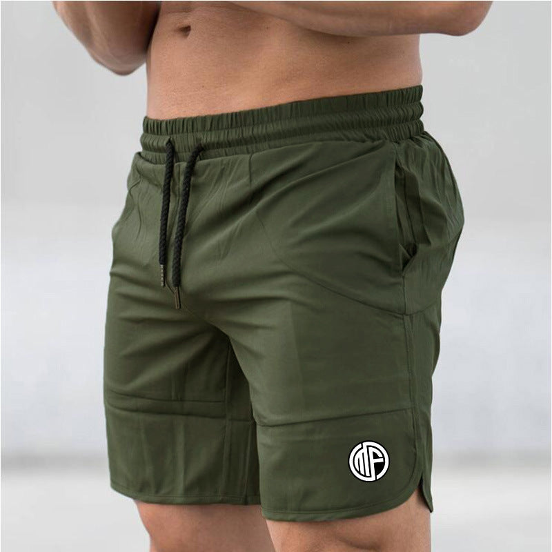 Fitness Shorts Casual Sports Running Five-Point Pants Men'S Basketball Training Quick-Drying Pants Image