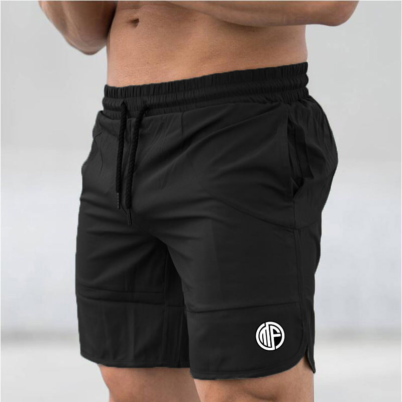 Fitness Shorts Casual Sports Running Five-Point Pants Men'S Basketball Training Quick-Drying Pants Image