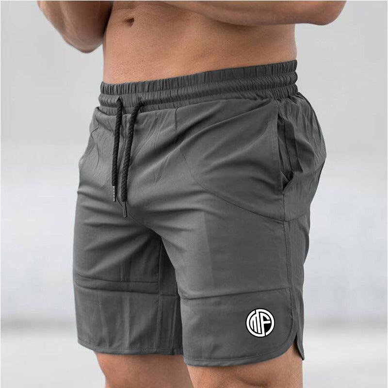 Fitness Shorts Casual Sports Running Five-Point Pants Men'S Basketball Training Quick-Drying Pants Image