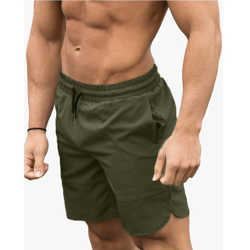 Fitness Shorts Casual Sports Running Five-Point Pants Men'S Basketball Training Quick-Drying Pants Image